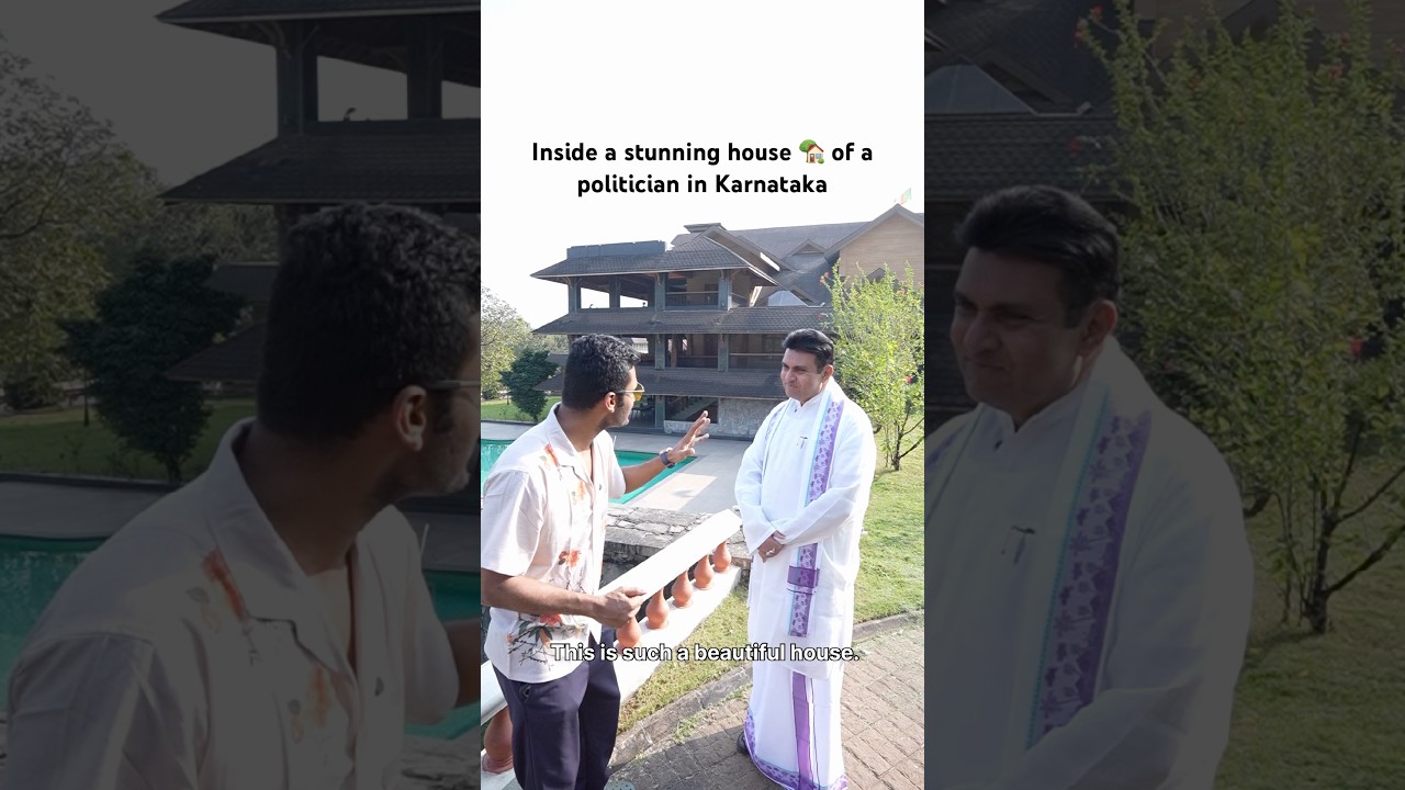 Inside a politicians house in Karnataka! #housetour #karnataka #hometour #interior #realestate