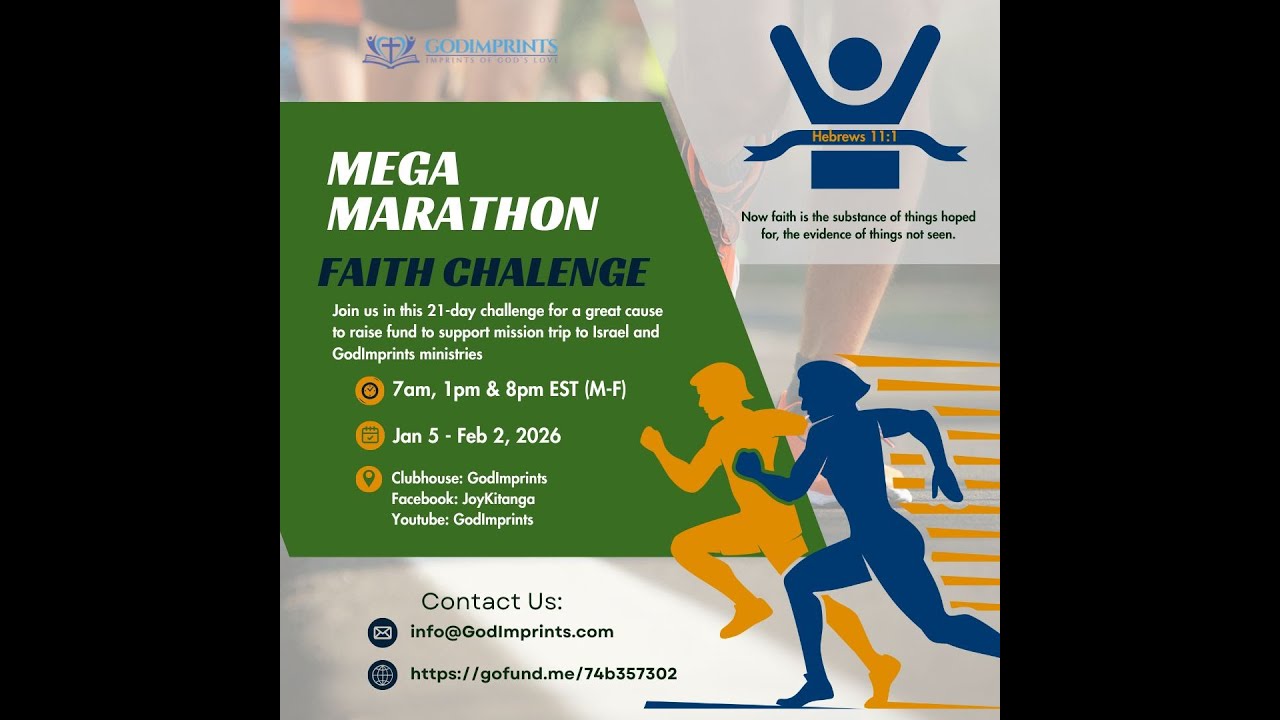 Mega Marathon Faith Challenge Day 19 (Noon Session)