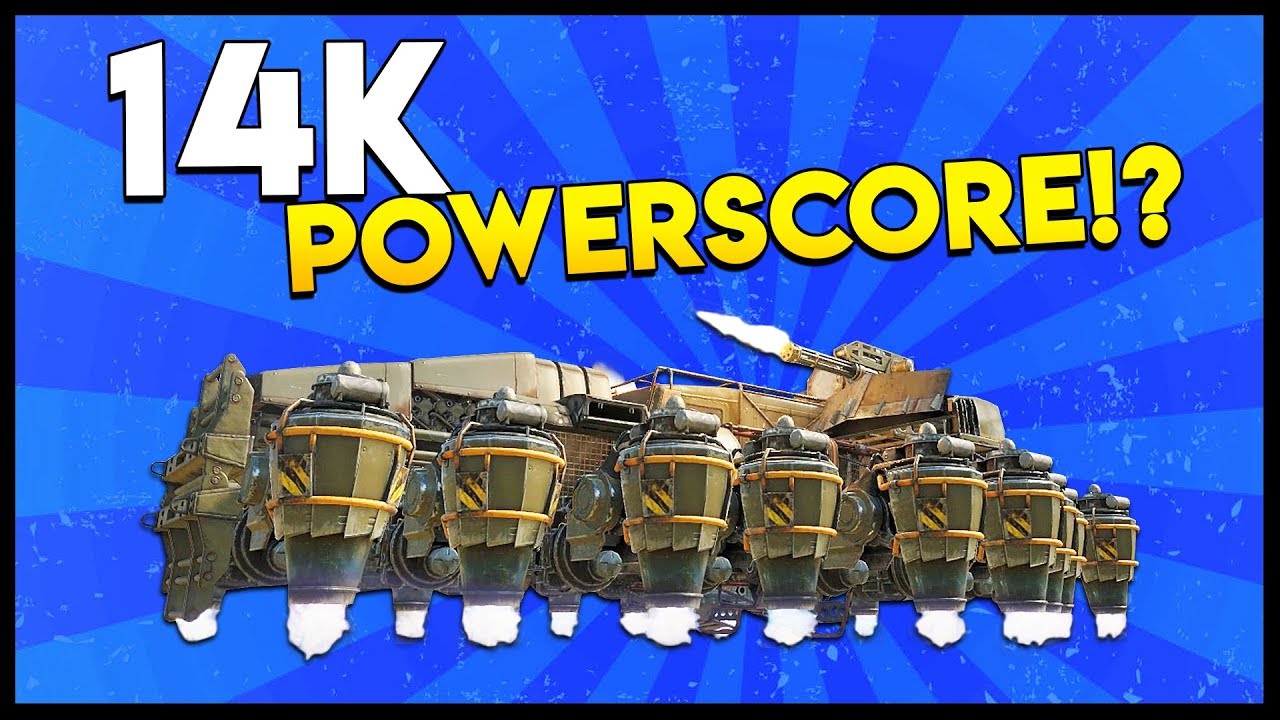 Crossout - 14K POWERSCORE BEAST! Dual Firebug + Harvester & Quad Porcupine Explosive Barrels