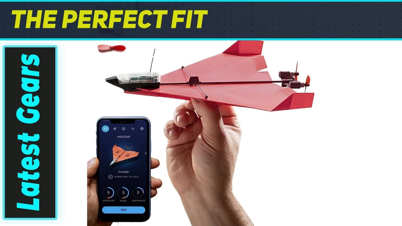 PowerUp 4.0: The Best Smartphone-Controlled Paper Airplane Experience