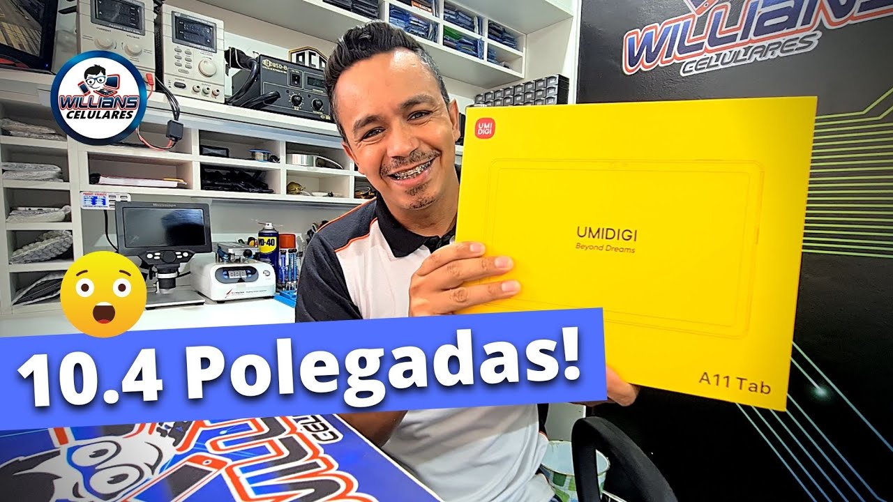 UMIDIGI A11 TAB - BARATO! - Unboxing e Primeiras Impressões em Português
