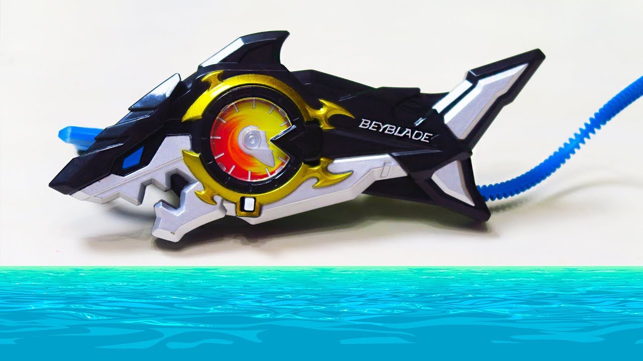 ЛУЧШИЙ Волчок от Hasbro с пускалкой АКУЛА BEYBLADE BURST