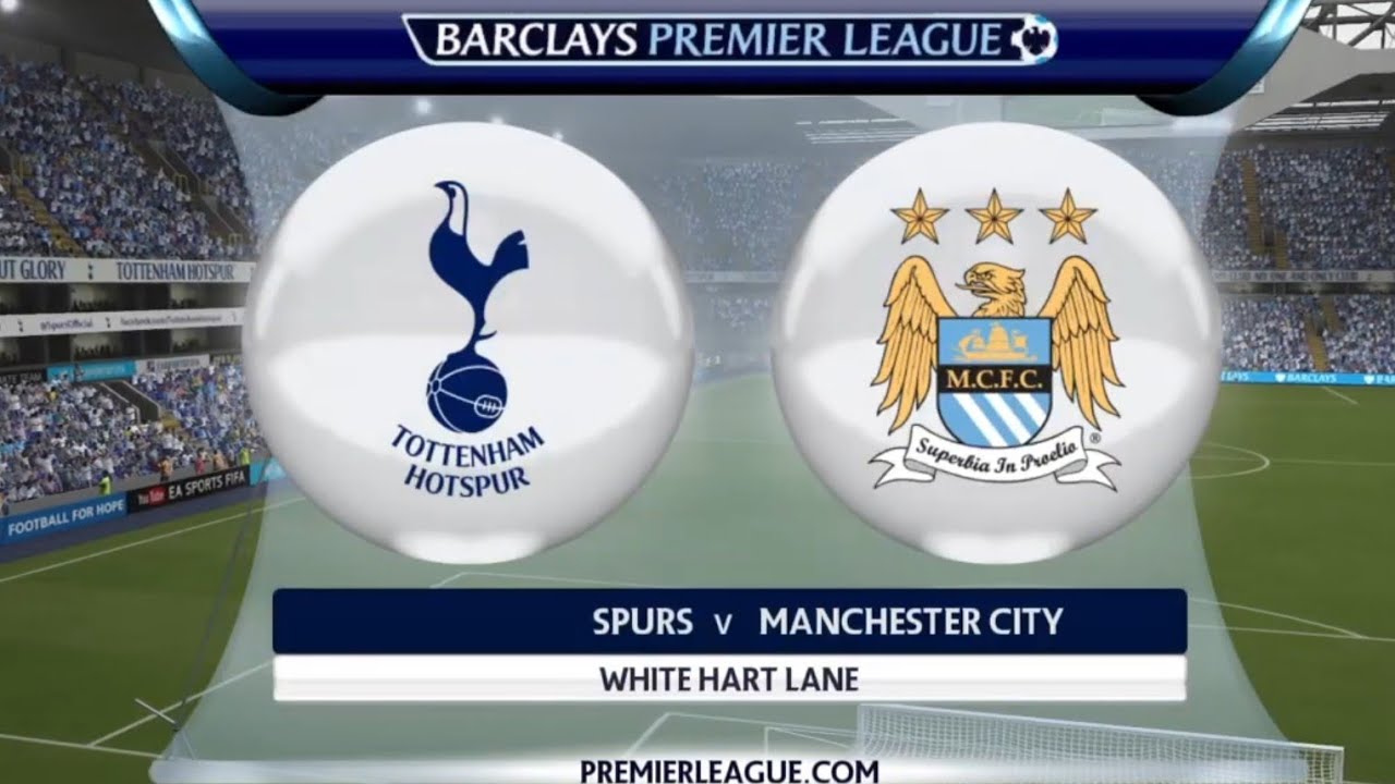 Tottenham Hotspur vs Manchester City | FIFA 15 PS4 Gameplay