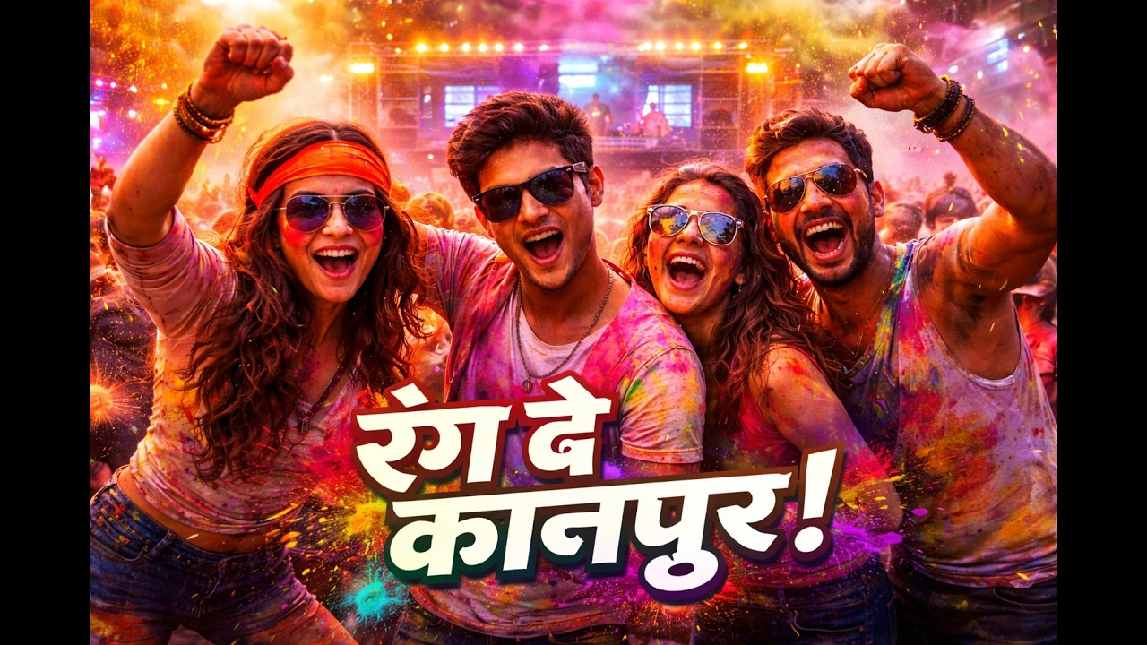 Rang De Kanpur! | Holi Dance Anthem | Gulal, Pichkari & Street Vibes