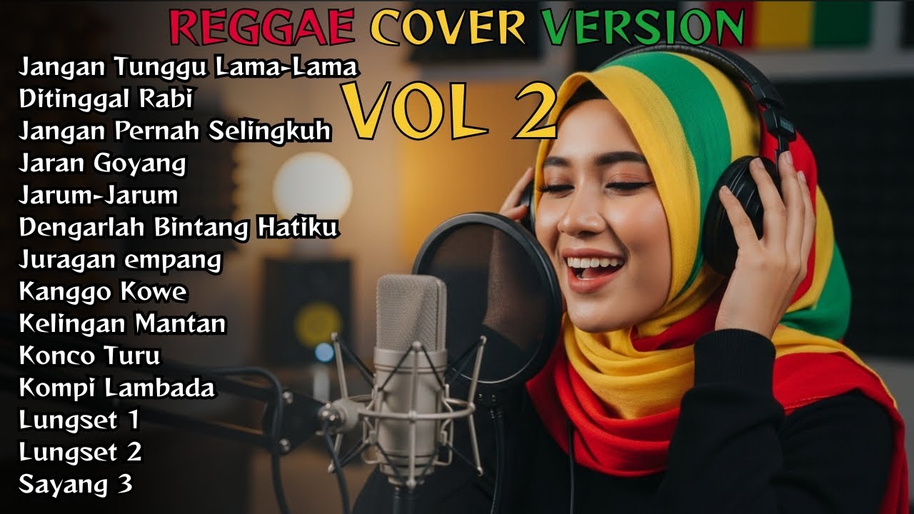 #VOL 2  FULL ALBUM 14  BEST COVER REGGAE | dengan nuansa santai, chill, nyaman didengar kapan saja.