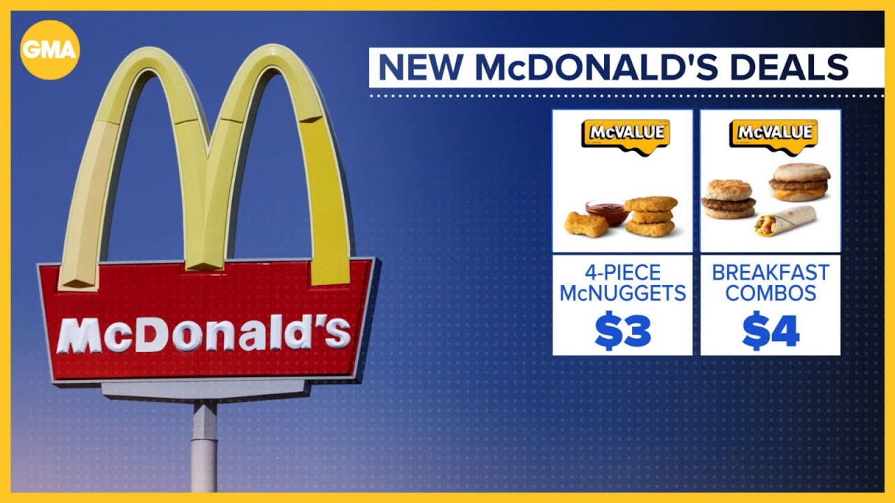 McDonald's latest move in the fast-food wars