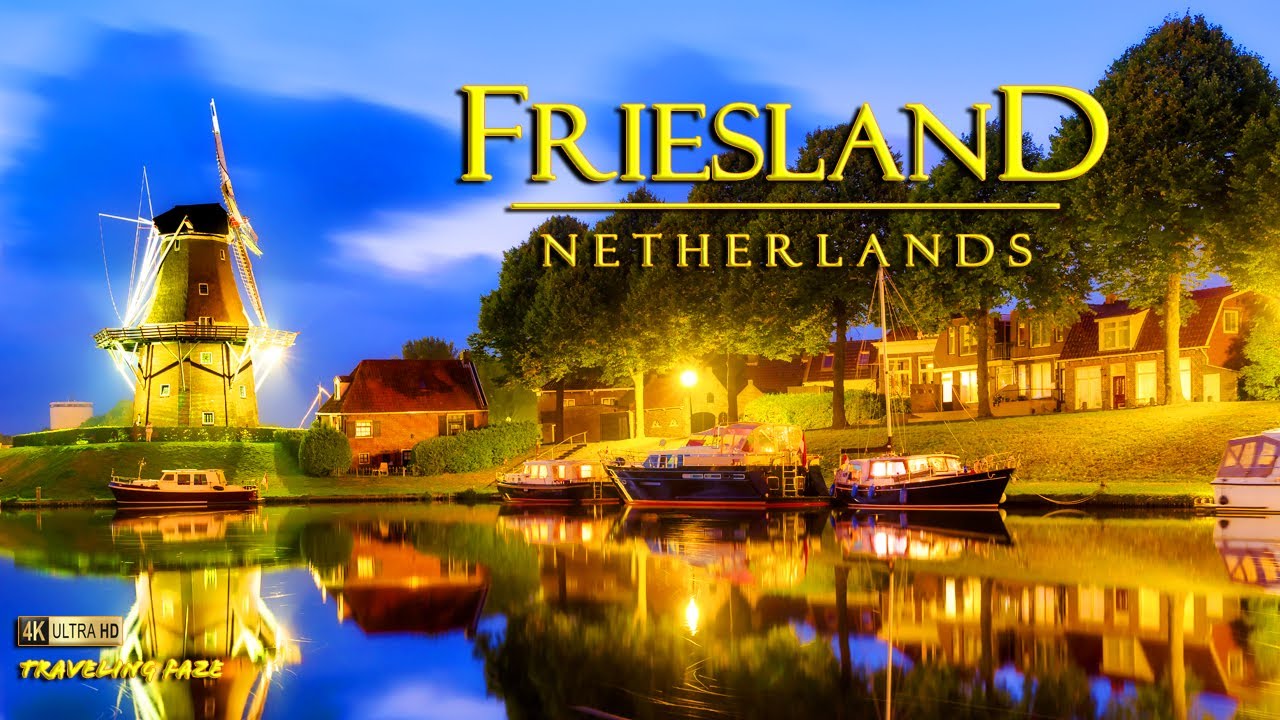 Friesland, Netherlands ~ Travel Vlog with Relaxing Music [4K]