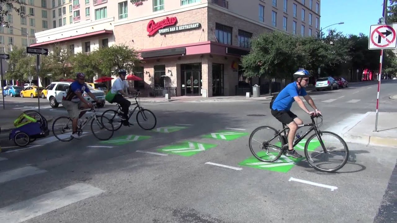 Streetfilms- Austin, TX -3rd Street Cycletrack & Connection to East 4th St