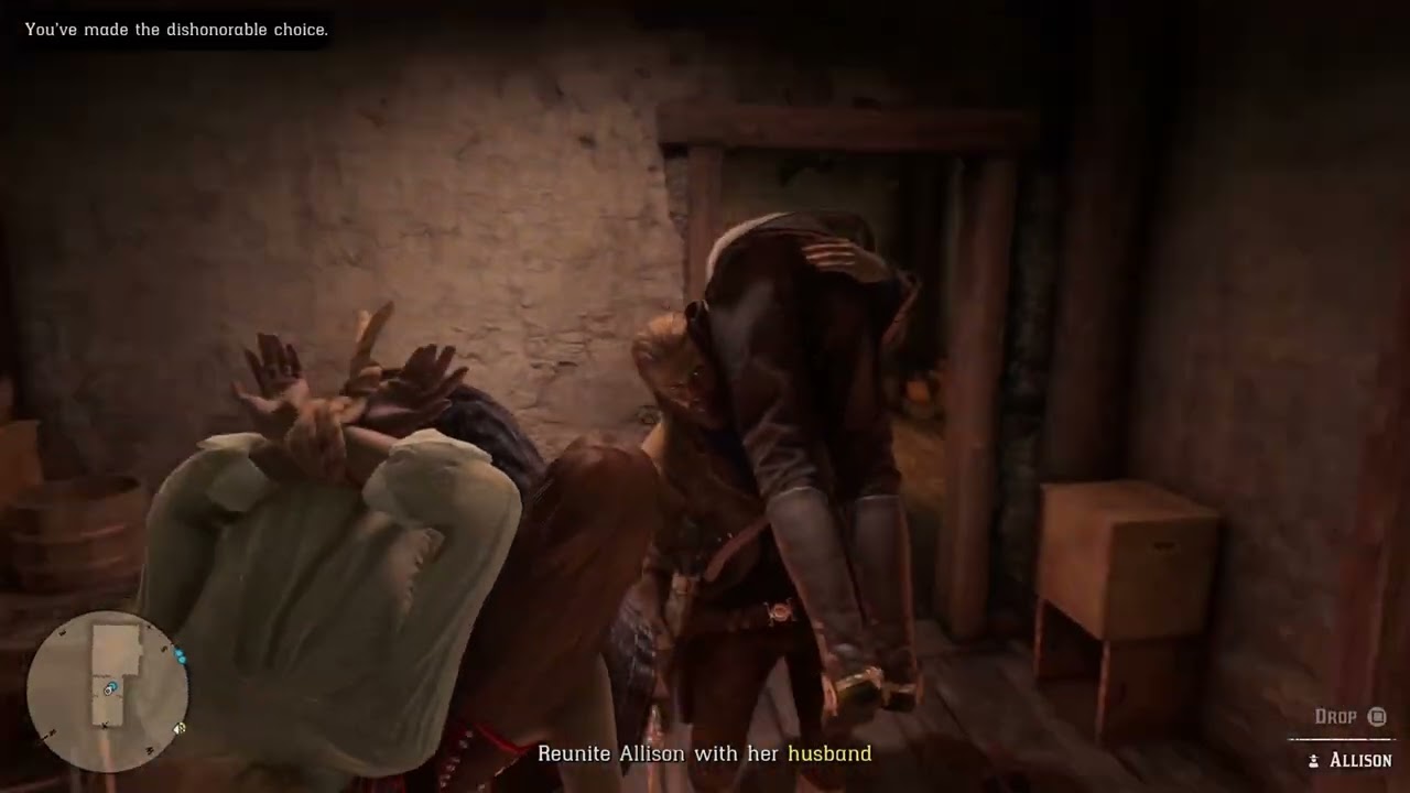 Red Dead Redemption 2 Mia Queen in Story Mission