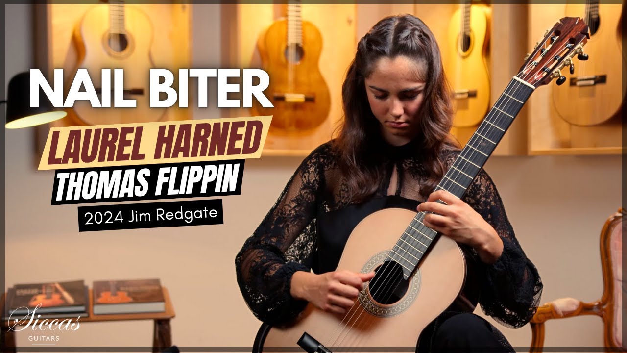 Mind-Blowing Performance by Laurel Harned! Thomas Flippin's Nail Biter on a Jim Redgate Guitar