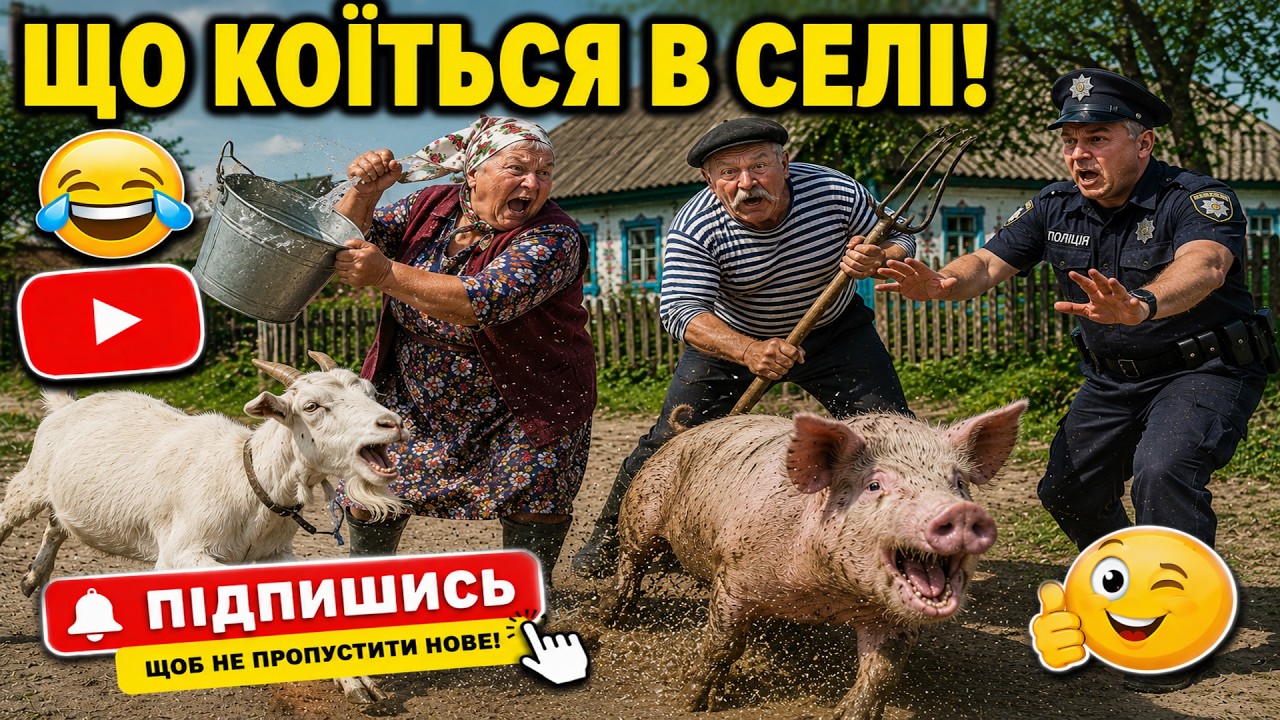 ЩО КОЇТЬСЯ В СЕЛІ! #селоlive #українськийгумор #комедія #онлайн