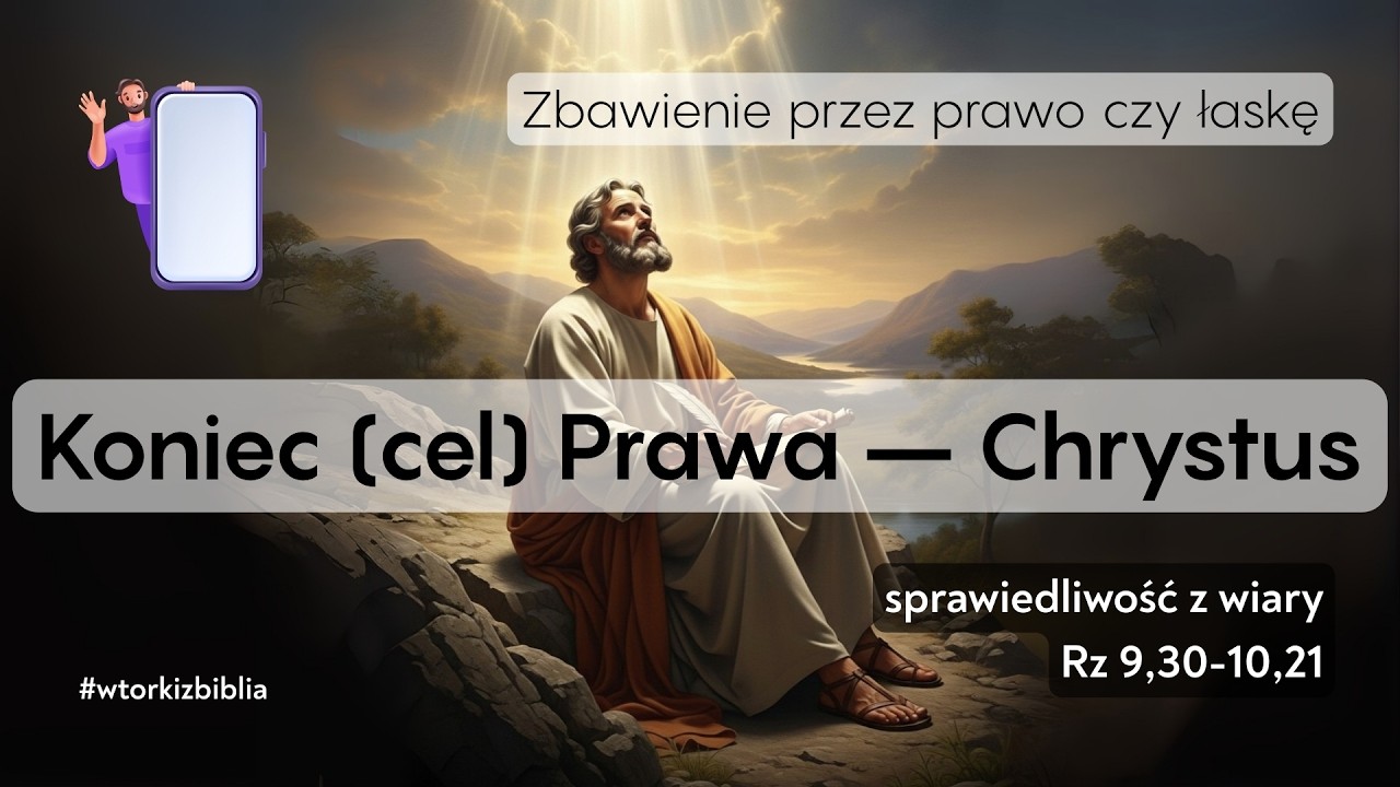 📱Koniec (cel) Prawa – Chrystus – sprawiedliwość z wiary (Wtorki z Biblią #215)