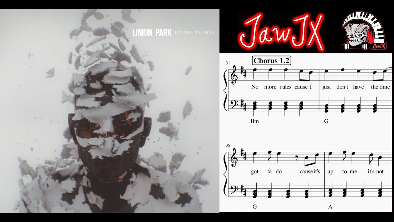 Linkin Park - Castle of Glass - Piano Sheet Music