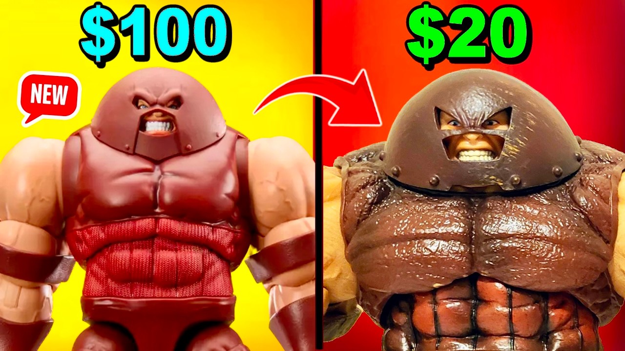 Джаггернаут Marvel Legends против Diamond Select