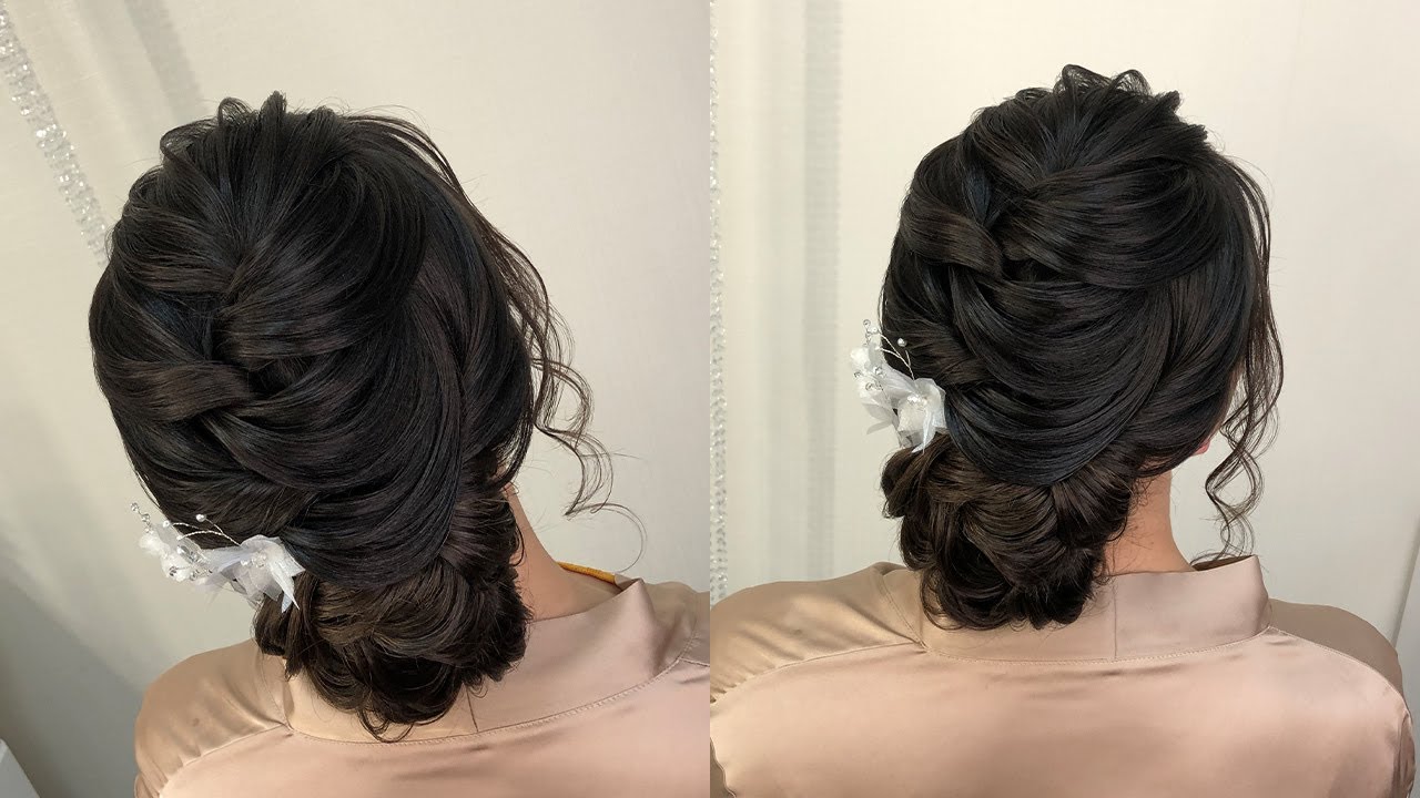 Evening Hair Style. Вечернии пучок. Coafură de seară #hairstyle.