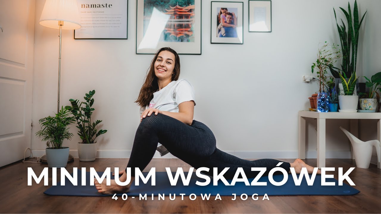 Joga Rozciągającą - Rozciąganie Całego Ciała // Minimal Cues  // 40 minut