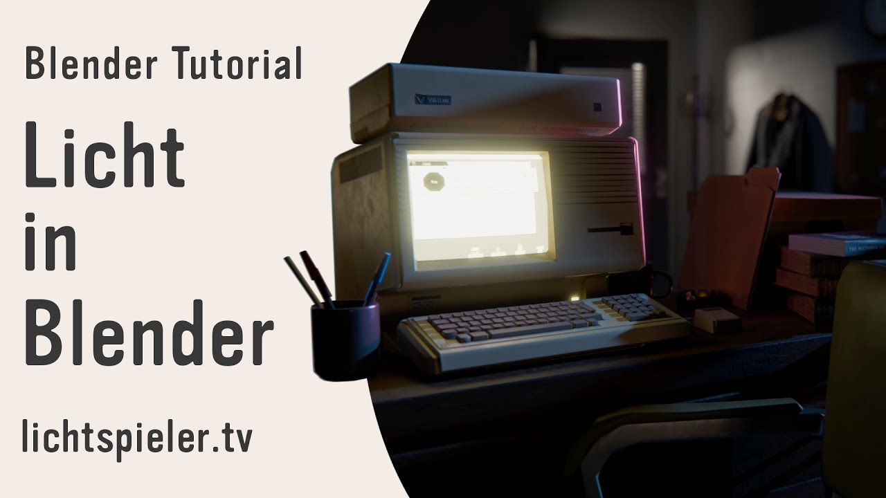 Blender Einsteiger Tutorial Deutsch • Beleuchten in Blender