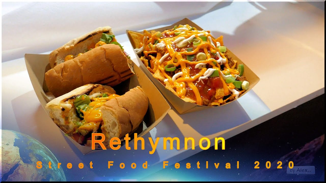 GREECE Rethymnon - STREET FOOD FESTIVAL !