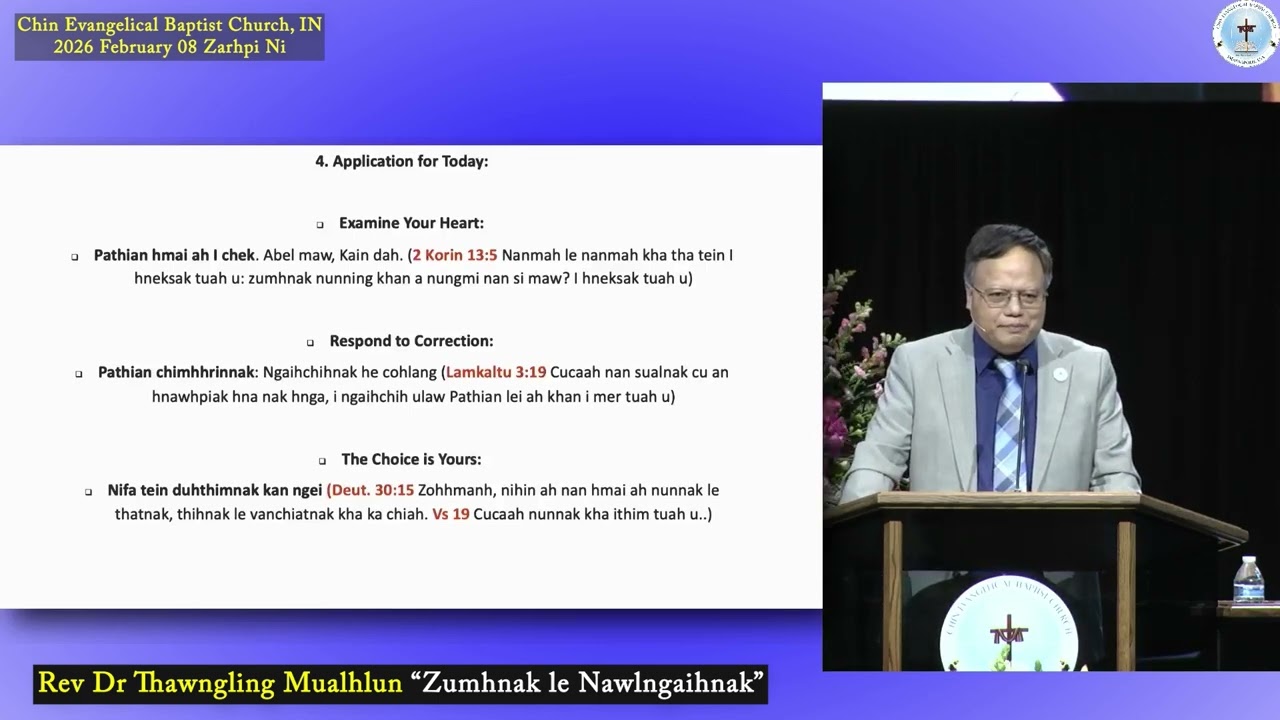 Rev Dr Thawngling Mualhlun 