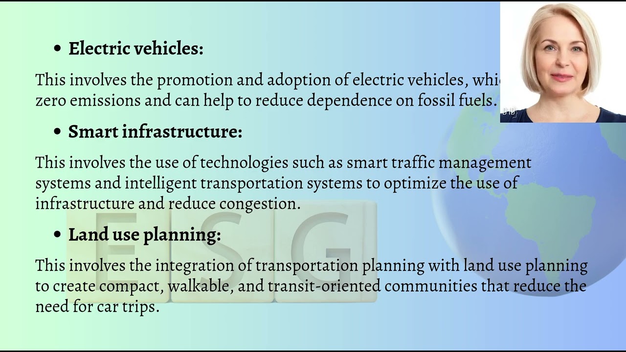 Sustainable Transportation, its principles, practices and benefits #sustainabletransportation