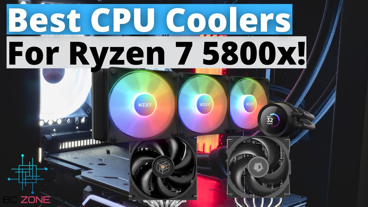 🏆 ЛУЧШИЕ КУЛЕРЫ ДЛЯ RYZEN 7 5800X В 2025 ГОДУ! (ТОП-3) ✅
