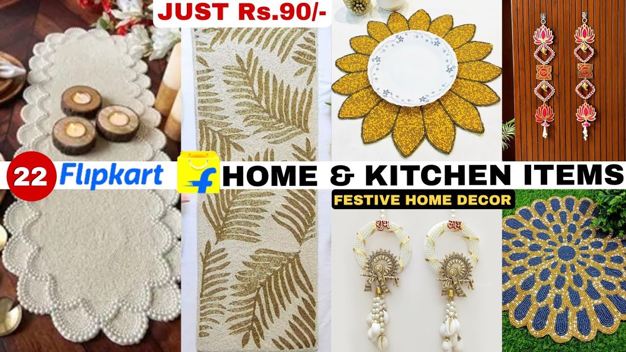 FLIPKART BEST BUY Diwali Home Decor Items Just Rs.90 | Flipkart Home Essentials & Kitchen Products