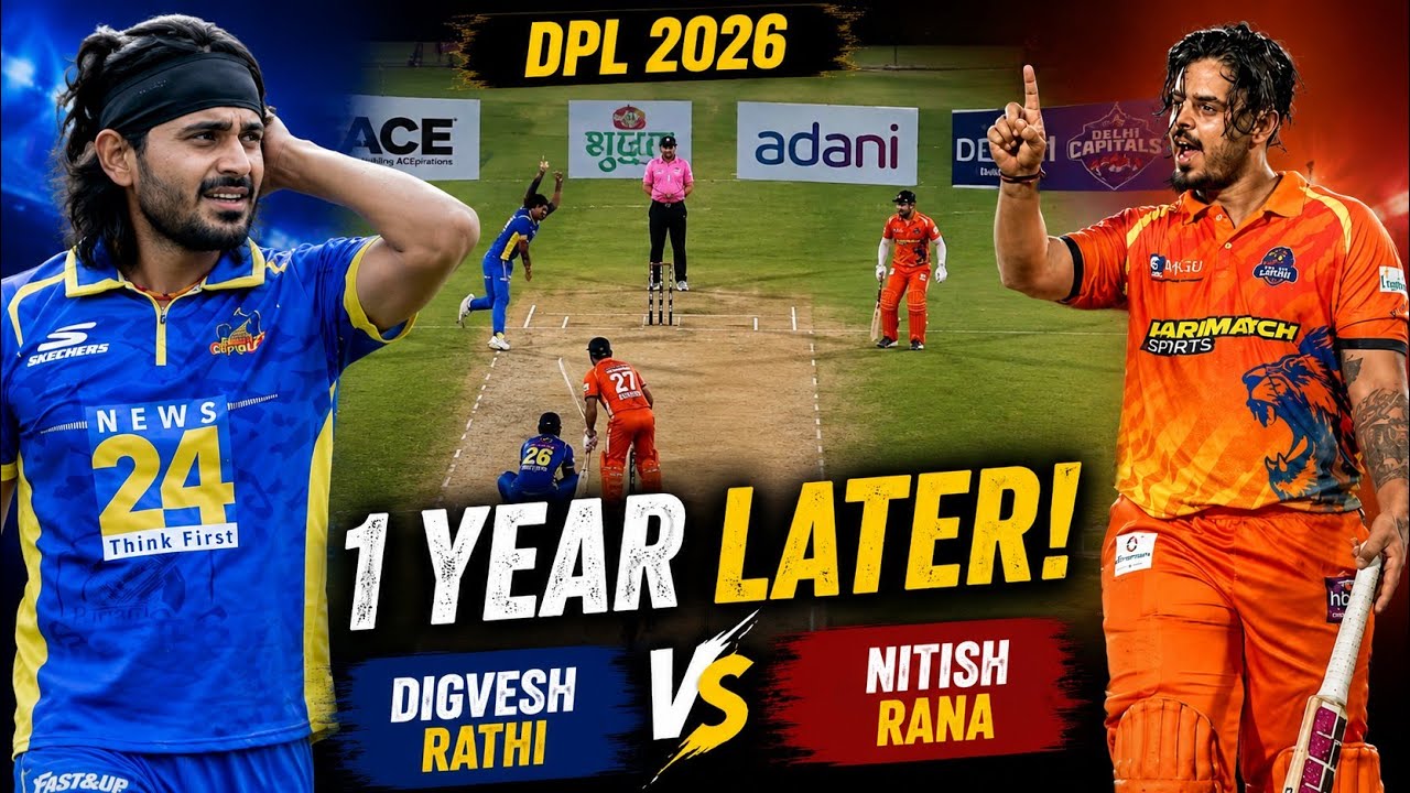 Digvesh Rathi vs Nitish Rana: One Year Later, The Story Changed! Rathi vs Nitish Rana battle who win