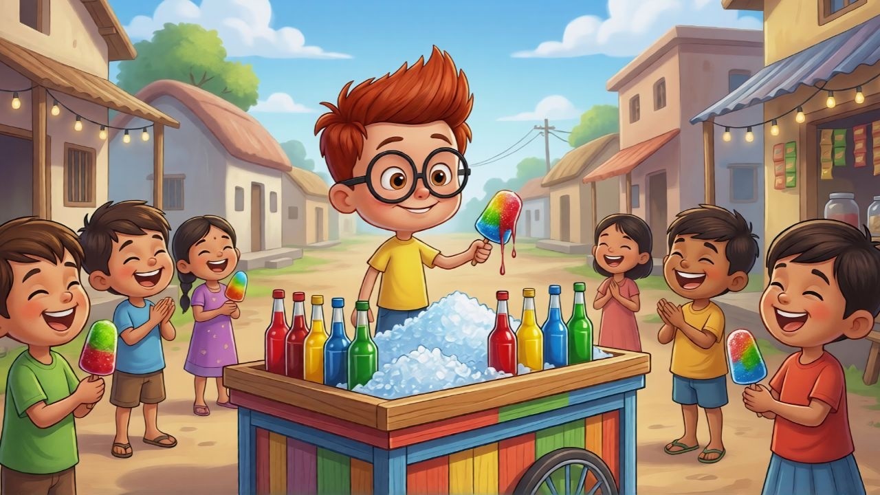 Dekho Dekho Gole Wala Aaya I Ice Gola I Kids song I Rehyme I Cartoon I Gole wala aya