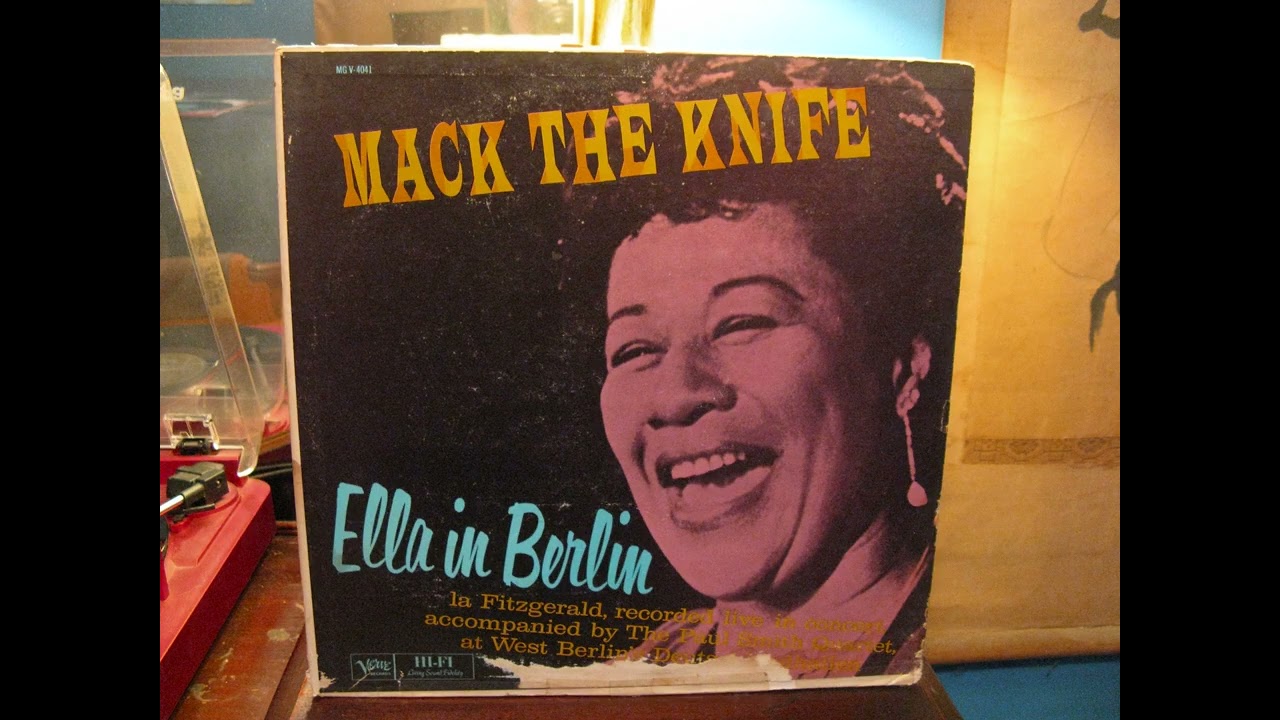 Ella Fitzgerald and The Paul Smith Quartet - Mack the Knife (Live) - Vinyl LP - 1960