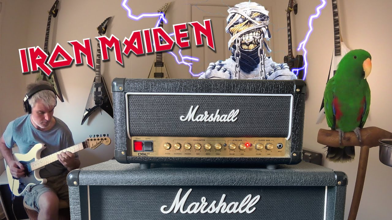 Capturing Powerslave Guitar Tone - Marshall DSL20