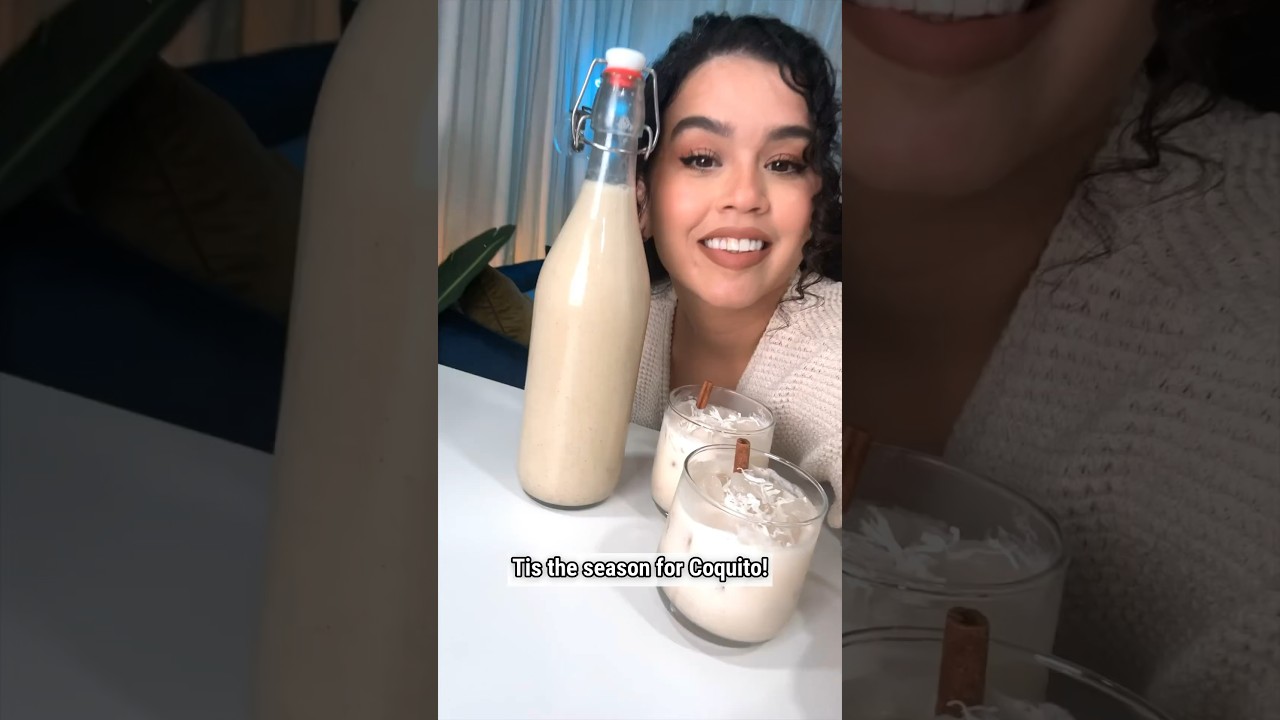 Let&rsquo;s make a batch of Coquito for the holidays! 🇵🇷 🥥