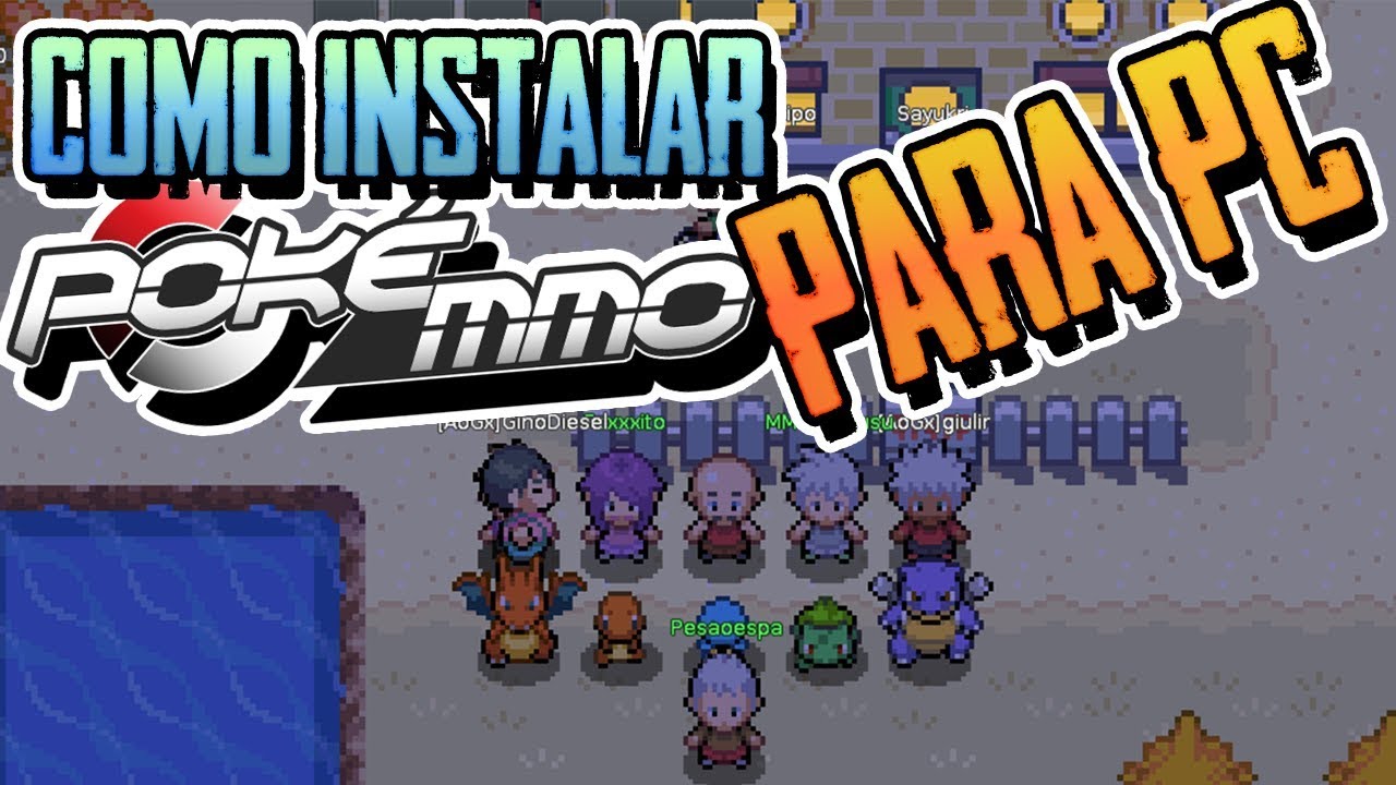 COMO INSTALAR POKEMMO EN PC Y JUGAR CONMIGO EN EL MISMO SERVIDOR!