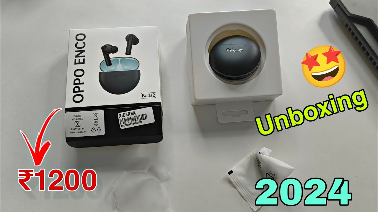 oppo enco buds 2 unboxing 😍 | best earbuds TWS under 1500 in 2024