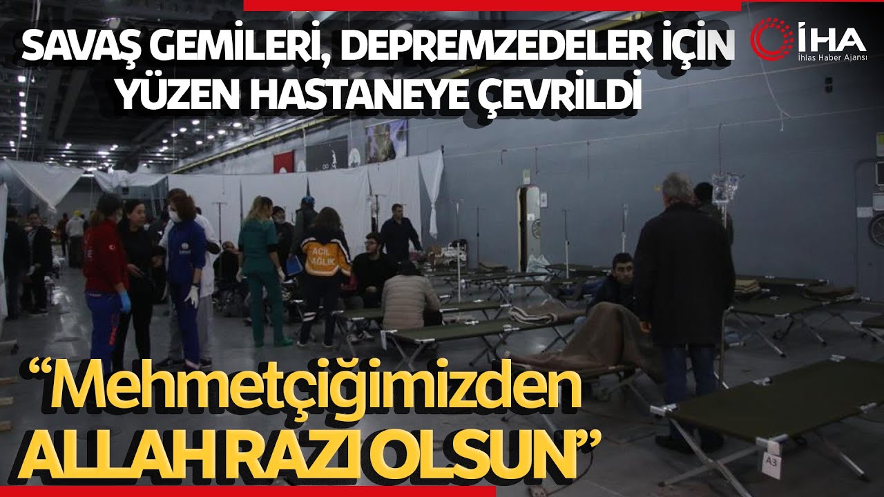TCG Bayraktar ve TCG Sancaktar Gemileri Sağlık Üssüne Dönüştürüldü