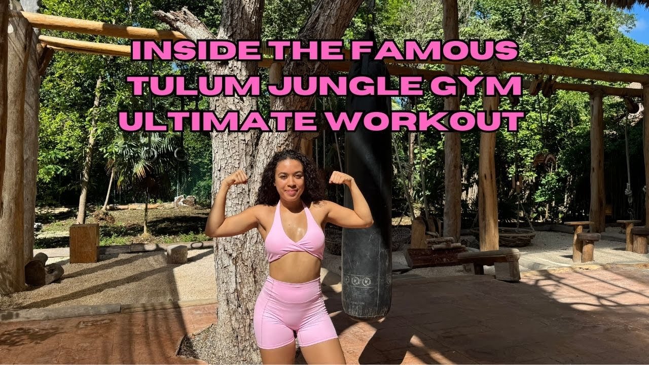Training at Tulum Jungle Gym – Full Tour of the World’s Most Aesthetic Gym