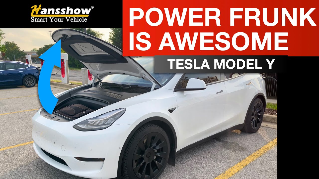 Tesla Model Y - Frunk Mod by Hansshow