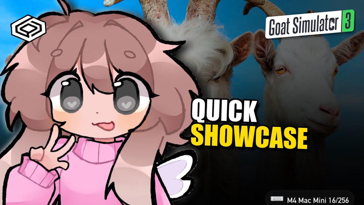 Goat Simulator 3 | Mac Mini M4 16/256 | Crossover Preview