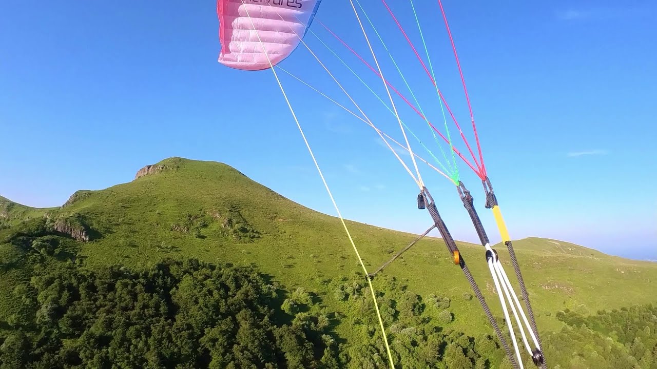 🐃 Vol rando Puy Violent 1592 m Monts du Cantal massif Central