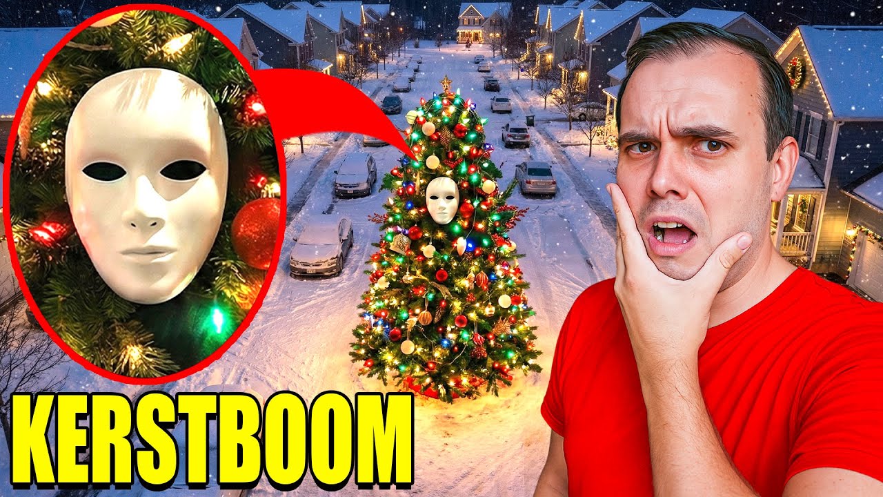 ER ZIT IEMAND ONDER DE LEVENDE KERSTBOOM.. *SUPER ENG!* || Garry's Mod