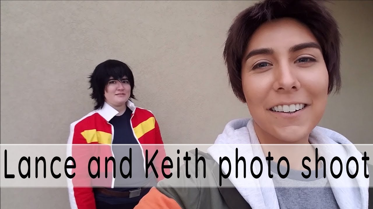 Lance and Keith cosplay after photo shoot