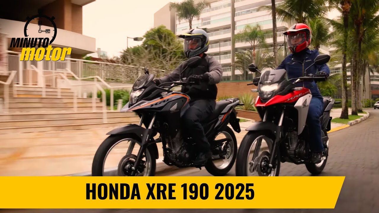 HONDA XRE 190 2025: ATUALIZADA EM FORMA E CONTE&Uacute;DO