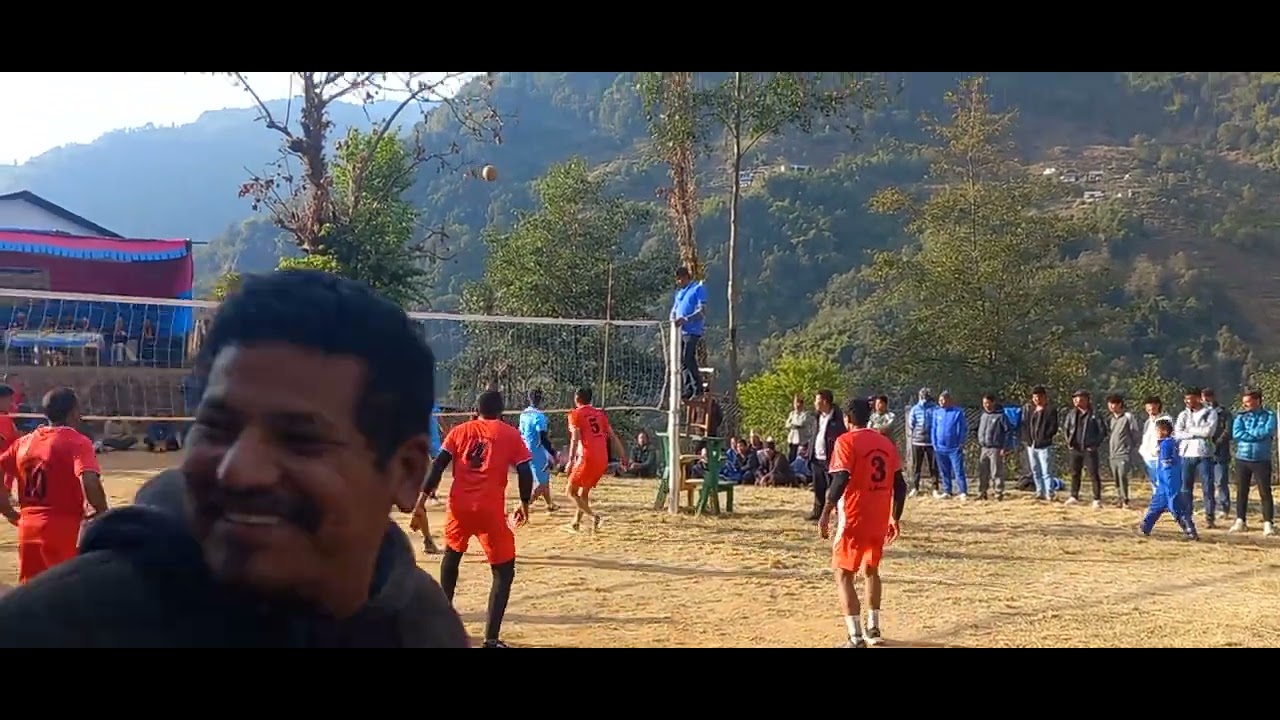 Teachers friendly final volleyball tournament between khandbai and dhardevi Sankhuwasabha 