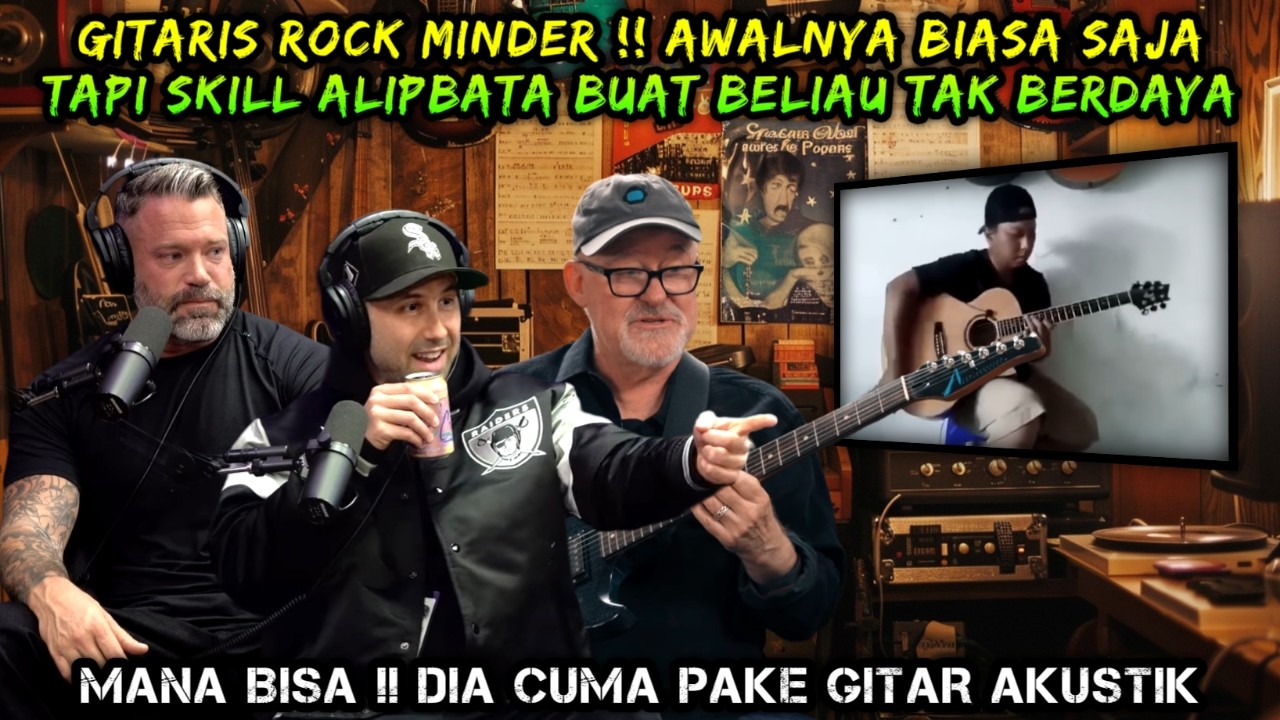 Gitaris Rock Minder ❗ Awalnya Biasa Saja Tapi Skill Alip Ba Ta Buat Beliau Tak Berdaya