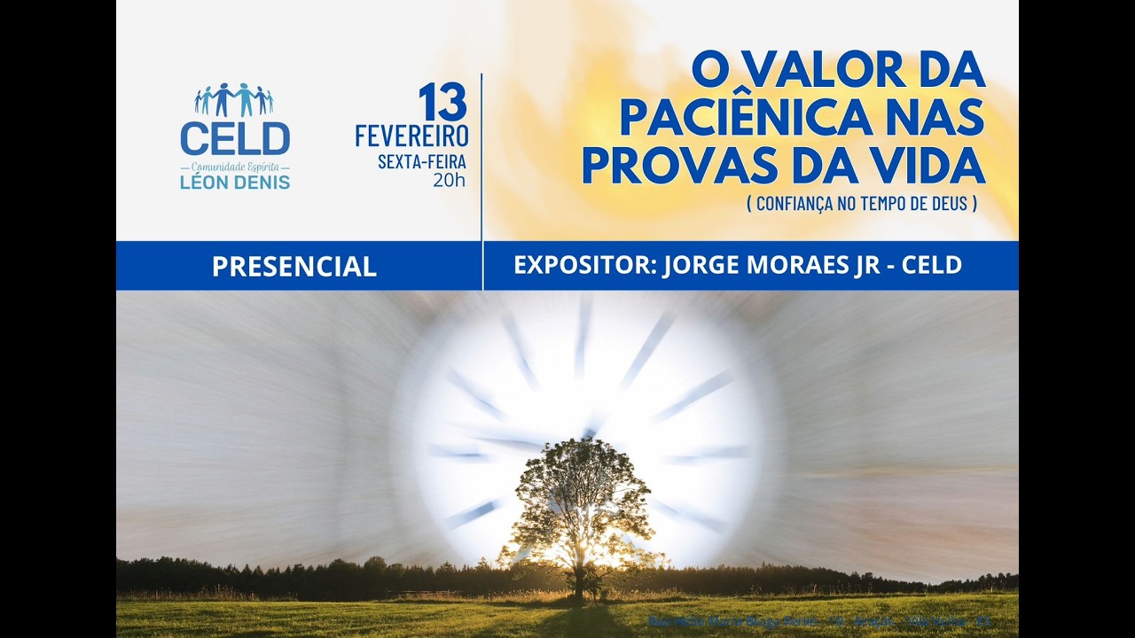 O valor da paciência nas provas da vida