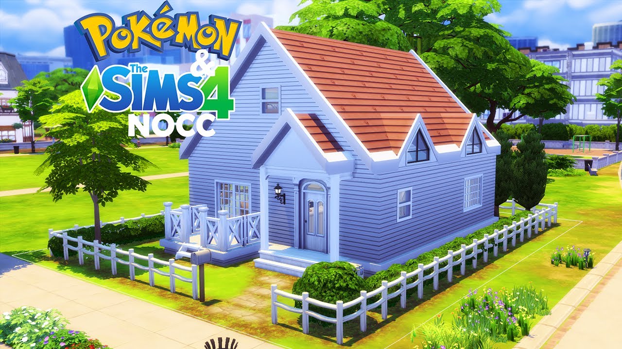 Ash's home from 'Pokémon'|The Sims 4 No CC HouseTour|宝可梦小智家