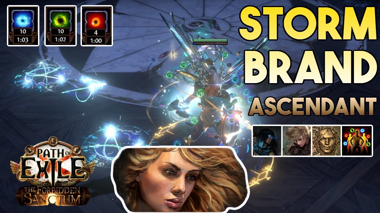 [3.24] Storm Brand Build | Ascendant | Necropolis | Path of Exile 3.24