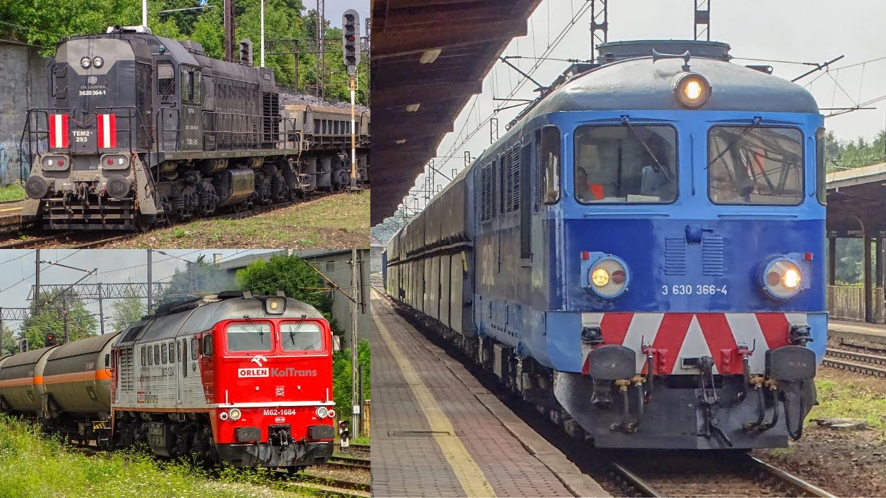 Pociągi w Mysłowicach | Rumun SKPL Cargo, M62-1684 Orlenu, Tamary CTL Logistics i inni | 27.07.2021