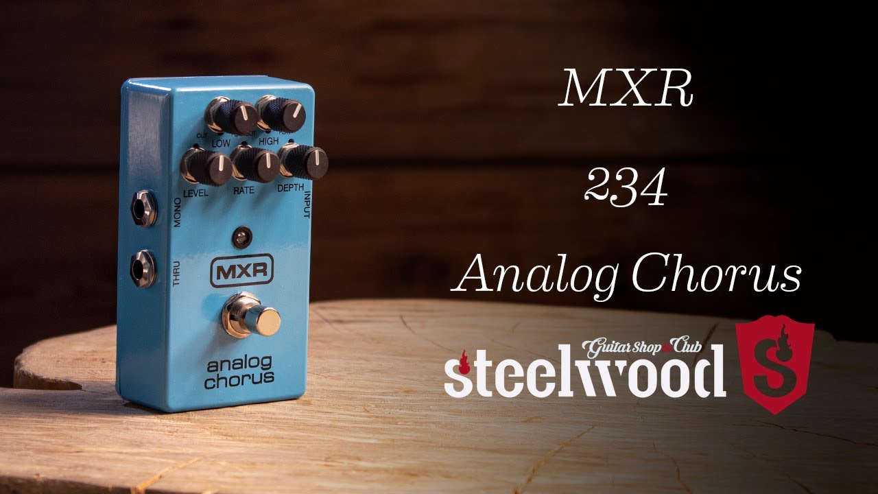 ¡Para agregar más textura a tu sonido! | MXR 234 Analog Chorus