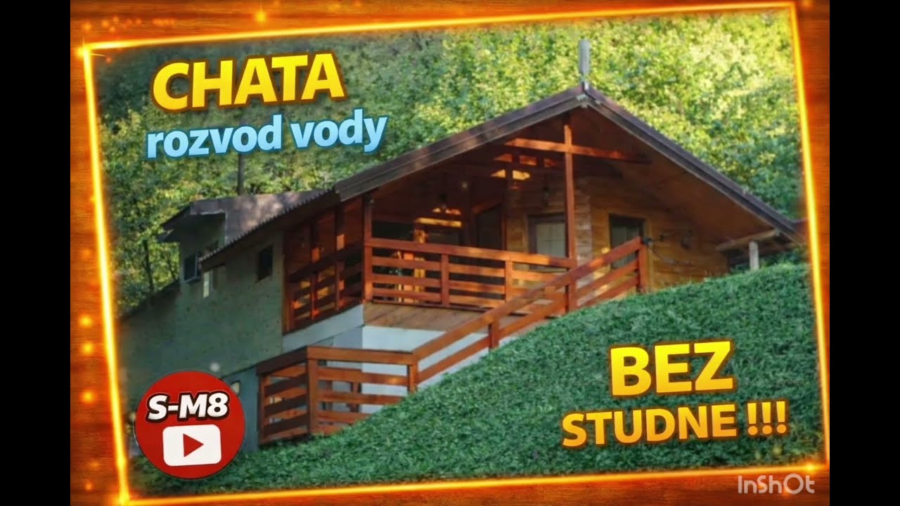 Rozvod vody na chate bez studne...