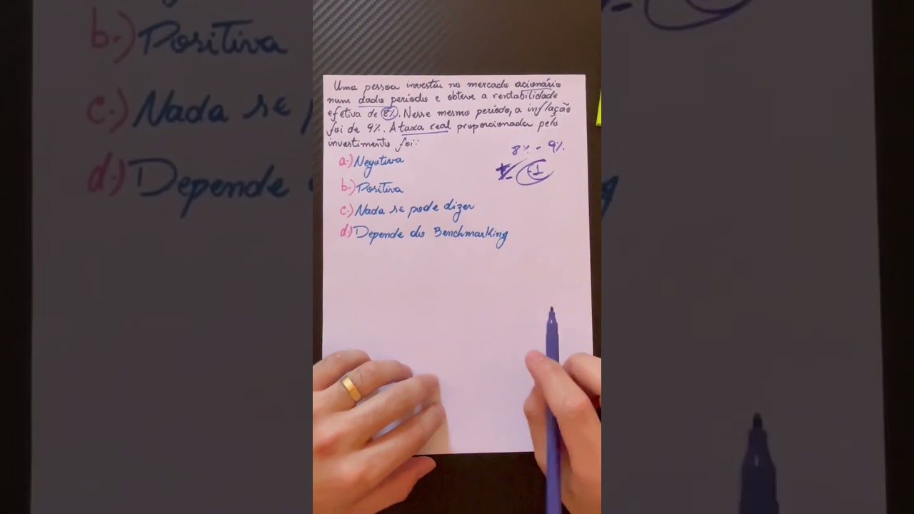 Mercado acion&aacute;rio nas provas da Anbima #anbima #anbimacea